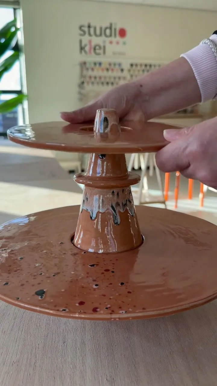 Handgevormde etagere