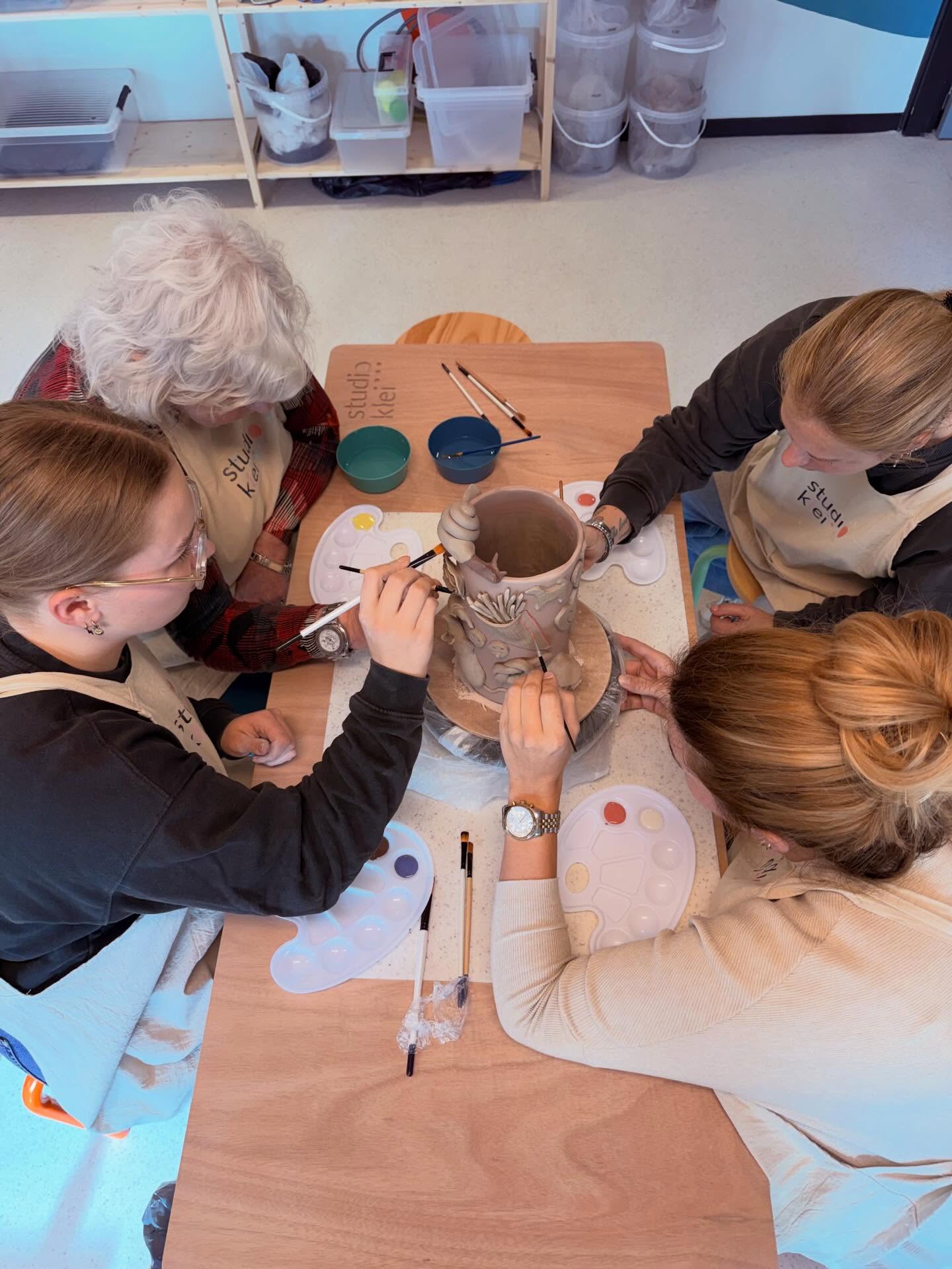 Werk uit het atelier