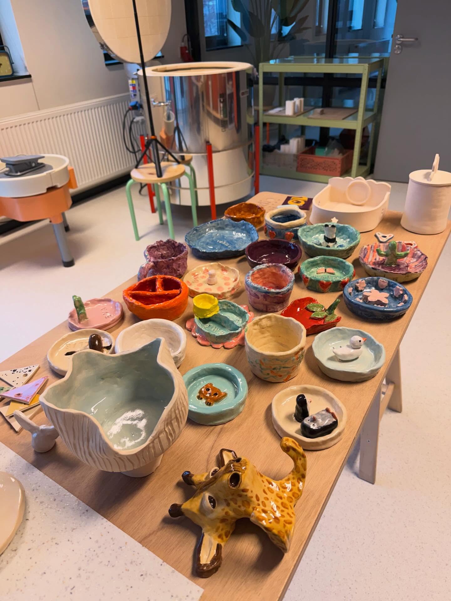 Keramiek uit het atelier