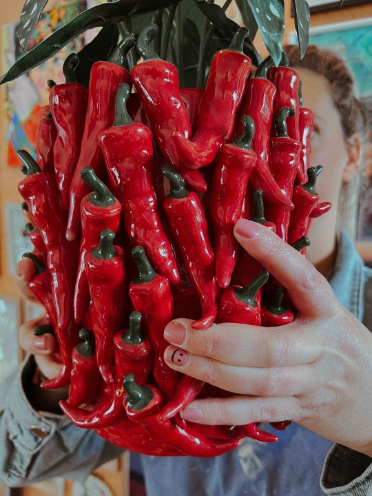 Close-up van de peper-vaas